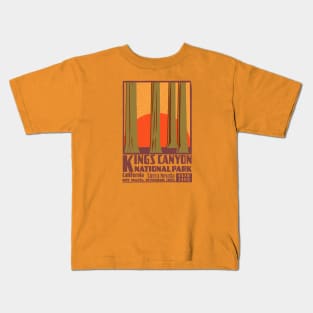 kings canyon National Park Kids T-Shirt